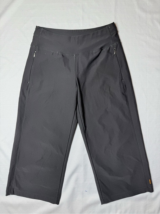 Lucy Pants - Lucy Women XS Charcoal Gray Wide Leg Capris Pants Fitness Yoga Active Wear